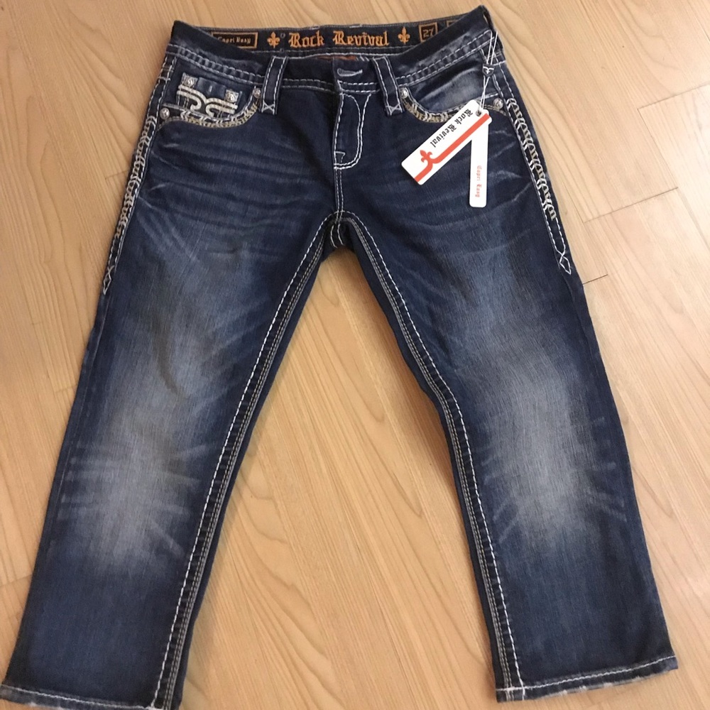 Rock Revival Easy Capris